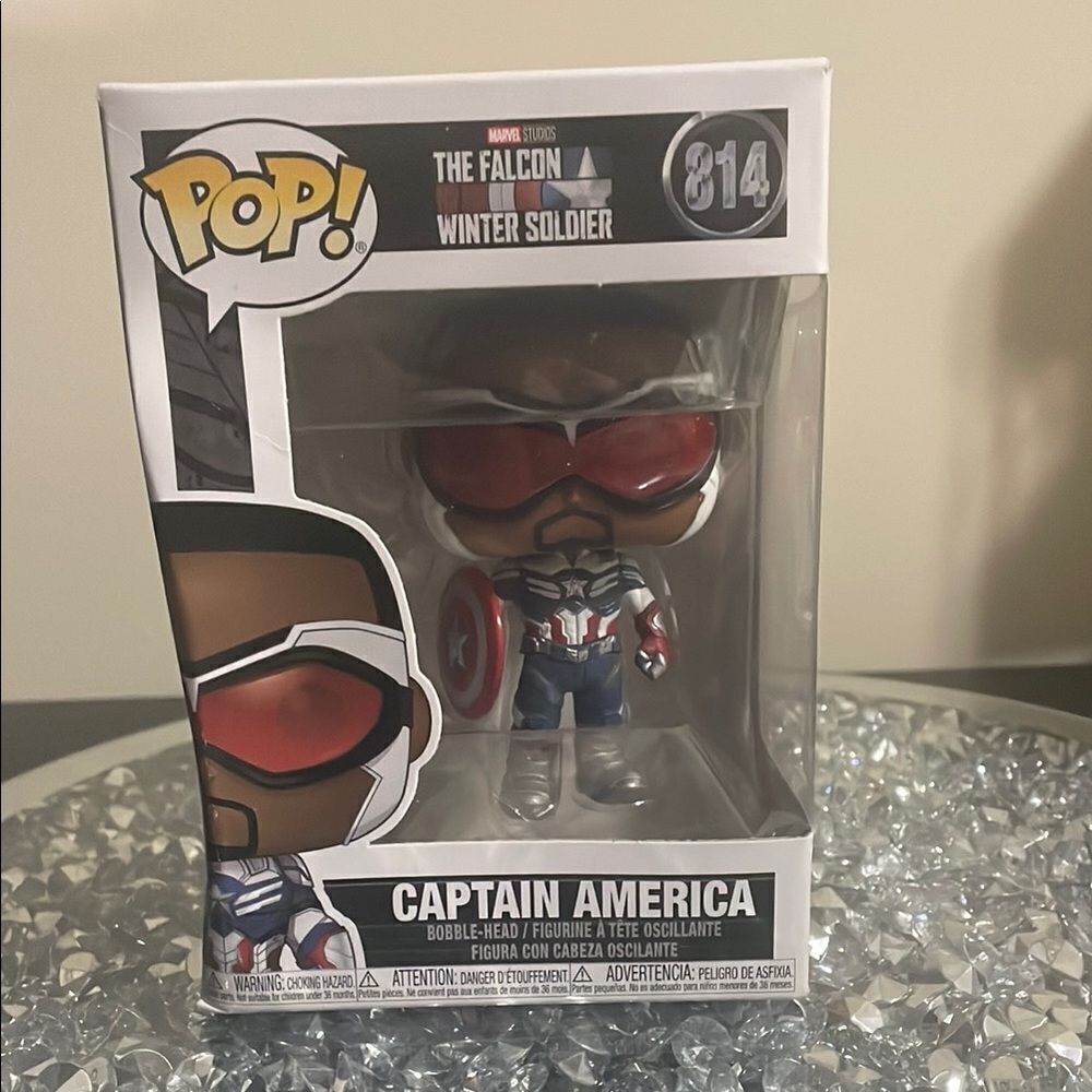 Funko Pop! Captain America #814 the falcon winter solider vinyl figure toy
